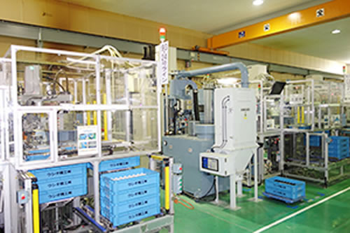 工場内設備　生産ライン